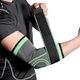 Бандаж на локтевой сустав RIAS Elbow Support Black-Green (3_04586) - изображение 5