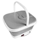Массажер-ванночка для ног RIAS Footbath Massager RF-368Z складная 5L White-Grey (3_04549) - изображение 3