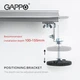 Душовий трап під плитку GAPPO G810007-4, 70х1000мм, нержавіюча сталь, сатин - зображення 7