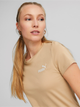 Футболка жіноча Puma Ess+ Embroidery Tee 848331-89 M Бежева (4065453141720) - зображення 3