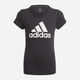 Футболка дитяча Adidas G Lin T GN4069 170 см Чорна (4064036241239) - зображення 1