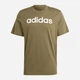 Футболка мужская Adidas M Lin Sj T IC9280 M Хаки (4066752108094) - изображение 1