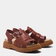 Женские сандалии кожаные Timberland TB0A5ZKZEQ8 37 (6US) 23 см Красные (194901997009) - изображение 2