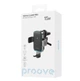 Тримач в авто з бездротовою зарядкою Qi 15W Proove Triple Clamp Pro на дефлектор/панель (WHTP15010004) Black - зображення 6