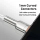Кабель Baseus Cafule Metal Data Cable USB to Type-C 66W 6A 2м (CAKF000202) White - изображение 4