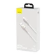 Кабель Baseus Cafule Metal Data Cable USB to Type-C 66W 6A 1м (CAKF000102) White - изображение 11