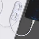 Кабель Baseus Cafule Metal Cable USB to Lightning 2.4A 2м (CALJK-B02) White - изображение 14