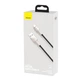 Кабель Baseus Cafule Metal Data Cable USB to Type-C 66W 6A 1м (CAKF000101) Black - изображение 11