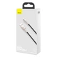 Кабель Baseus Cafule Metal Cable USB to Lightning 2.4A 2м (CALJK-B01) Black - изображение 15
