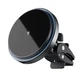Тримач в авто з бездротовою зарядкою Qi 15W Proove Magic Circle Pro Black - зображення 1