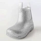 Детские резиновые сапоги для девочки Zara ZLK-6001-330-Silver 22 Серебристые (2300000362077) - изображение 3