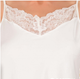 Пижама шелковая с шортами Martelle Lingerie 301 M, Молочный - изображение 2