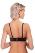 Гладкий бюстгальтер push-up двойной ExtraDouble - Lormar 65B Черный - изображение 4