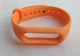 Ремешок Xiaomi Mi Band 2 силиконовый браслет Оранжевый 1092P - изображение 4