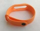 Ремешок Xiaomi Mi Band 2 силиконовый браслет Оранжевый 1092P - изображение 5