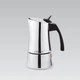 Кофеварка гейзерная Espresso Moka Maestro MR-1668-2 Silver 100мл на 2 чашки нержавеющая сталь - изображение 1