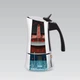 Кофеварка гейзерная Espresso Moka Maestro MR-1668-2 Silver 100мл на 2 чашки нержавеющая сталь - изображение 4
