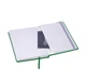 Записная книжка А5 недатированная, в клетку Paperbook Soft Зеленая - изображение 3