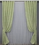 Комплект готовых штор VR-Textil Жаккард Sultan XO № 1367ш Светло-оливковый 150х270 см 2 шт (33-0228) - изображение 2