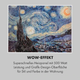 Інфрачервоний обігрівач Klarstein Wonderwall Air Art Smart, 80х60см, 500Вт, Настінний, Зоряна ніч - зображення 5
