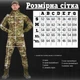 Тактический костюм 4 в 1 полномерные размеры Tactical Combat Multicam S - изображение 8