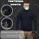 Тактическая флисовая кофта военная мужская флиска ДСНС Sea S - изображение 7
