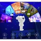 Лазерный ночник-проектор звездного неба с bluetooth динамиком "Astronaut projector light" XL-818, белый. - изображение 2