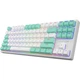 Клавиатура Hator Rockfall 2 Mecha Signature Edition USB White/White/Mint (HTK-521-WWM) [103448] - изображение 2