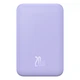 Зовнішній акумулятор Baseus Magnetic Mini Wireless Fast Charge Power Bank 5000mAh 20W Nebula Purple (P10022107513-00) - изображение 1