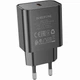 Сетевое зарядное устройство Borofone BA71A Power Single Port USB-C PD20W Charger (BA71AB) Black - изображение 1