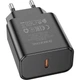 Сетевое зарядное устройство Borofone BA71A Power Single Port USB-C PD20W Charger (BA71AB) Black - изображение 2