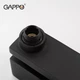 Смеситель для ванны GAPPO G3207-6 черный - изображение 6