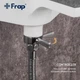Змішувач для ванни Frap F3258 білий/хром - зображення 3