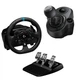 Комплект Набір 3 в 1 Logitech G923 Trueforce Racing Wheel and Pedals+ Driving Force Shifter для Рулів G29 for Xbox One / Series S / X and PC Кермо та Педалі + Коробка Перемикання Передач - зображення 1