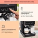 Кофемашина Klarstein Arabica Comfort 1350W 20 Bar (10041523) - изображение 3