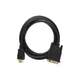 Кабель мультимедійний HDMI to DVI 24+1 1.8m Dynamode (DM-CL-HDMI-DVI-1.8M) - изображение 2