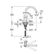 Змішувач Grohe BauCurve (31231001) - зображення 2
