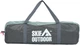 Палатка SKIF Outdoor Bakota 3 120+210x210x130 см 3-х местная Зеленая (3890392) - изображение 5