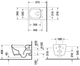 Унитаз подвесной Duravit Me By Starck 45290900A1 без ободка с крышкой Soft Close - изображение 5
