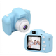 Детский цифровой фотоаппарат Kids Camera GM14 с записью видео и с играми Синий GGS-77 - изображение 2