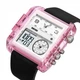 Мужские часы Skmei 2020 Pink-Transparent - изображение 4