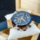 Мужские часы Curren 8329 Blue-Cuprum - изображение 2