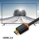 Кабель CABLETIME HDMI-HDMI v2.0 4K 60 Hz 2 м (CH23L) - зображення 4