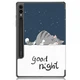 Чехол Primolux Slim для планшета Samsung Galaxy Tab S9 Plus (SM-X810 / SM-X816) 12.4" - Good Night - изображение 1