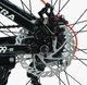 Спортивный алюминиевый велосипед 26 дюймов Shimano 21 скорость, черно-красный, Corso «ULTRA» UL-26326 - изображение 5