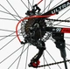 Спортивный алюминиевый велосипед 26 дюймов Shimano 21 скорость, черно-красный, Corso «ULTRA» UL-26326 - изображение 7