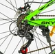 Спортивный алюминиевый велосипед 24 дюймов, рама 11д, Shimano 21 скорость, черный с зеленым, Corso «SKYLINE» SL- 24055 - изображение 7