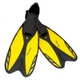 Ласти для плавання Aqua Speed Vapor 6711 р. 28-30 (724-18) Black/Yellow - зображення 1