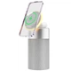 Беспроводное зарядное устройство WIWU Wi-W022 3 in 1 Wireless Charger+Bluetooth Speaker White - изображение 1