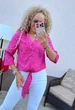 Fashions • Женская блузка Esther Fashions 48 малина (3425-ди) - изображение 9